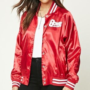 David Bowie Women’s Bomber Jacket